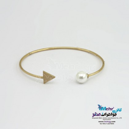 Gold Bracelet - Geometric Design-MB1240